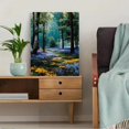 thumbnail image 5 of Bluebell Spring Forest Canvas Retro Country Farmhouse Nature Wall Art, 5 of 8