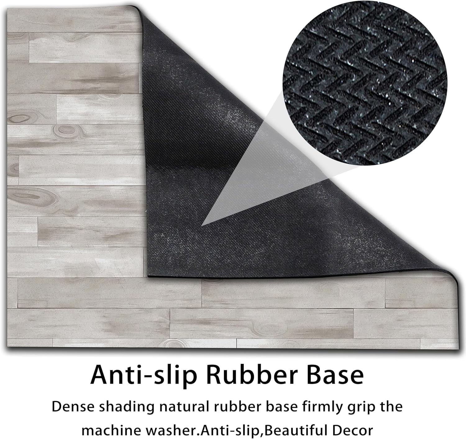 Washer and Dryer Covers for the Top 23.6" X 19.7", Washer and Dryer Top Protector Mat, Non Slip Washing Machine Dust Cover Pad for Laundry Room Kitchen Home Decor