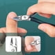 thumbnail image 2 of Kit profesional de cuidado de uñas de 7-18 piezas, juego de manicura y pedicura de acero inoxidable con estuche de viaje para aseo en movimiento, 2 of 5