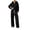 Black, variant on Womens Plus Size 2 Piece Outfit Matching Lounge Set Sweatsuits Casual Tracksuit Workout Matching Sets Fall Winter Clothes for Women