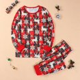 thumbnail image 3 of Pijamas de Navidad a juego para la familia, conjunto de ropa de aspecto de bebé, padre, madre e hijo, Año Nuevo, 3 of 3