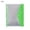 Green, variant on weibbin 6 Pack Plastic Envelopes Binder Pocket 11 Holes Expandable Binder Folders for Document Pouch with Snap Button & Label Loose-Leaf Transparent for School Home Office