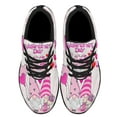 thumbnail image 2 of Valentine's Day Gnome Couple Shoes Sneakers Black Size 8, 2 of 7