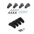 thumbnail image 3 of Riwesomey Difusores decorativos para parachoques trasero de coche, alerones ABS para vehículos, accesorios de decoración para modificación de Automoción decorativa y accesorios Fibra de carbon, 3 of 6