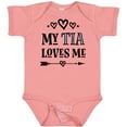 thumbnail image 3 of Inktastic My Tia Loves Me Childs Girls Baby Bodysuit, 3 of 5