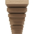 thumbnail image 2 of 3"W x 18"D x 6"H Thin Landon Rough Cedar Woodgrain TimberThane Corbel, Primed Tan, 2 of 6