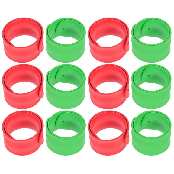 YUNLIGHTS 12Pcs Wrapping Paper Roll Holder Assorted Color Silicone Bands for Secure Storage and Organization