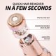 thumbnail image 4 of Facial Hair Removal for Women, Mini Hair Remover, Electric Razor Shaver Portable Bikini Epilator for Lips, Chin, Armpit, Peach, 4 of 4