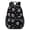 Alien UFO Black, variant on Alien Head Black Pattern 17" School Backpacks for Teens,Waterproof Oxford Fabric,S-Shape Padded Straps for School,Travel,Hiking,Camping