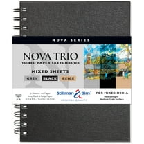 Stillman & Birn Nova Series Mixed Sheets Sketchbook, 6" x 8"