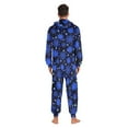 thumbnail image 7 of joogoo Snowflakes Bubbles Glitter Unisex Adults Onesies Pajamas Jumpsuits L, 7 of 7