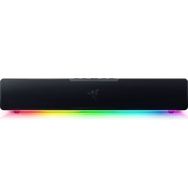 Razer Leviathan V2 X PC Soundbar with Full-Range Drivers - Compact Design - Chroma RGB - USB Type C Power and Audio Delivery - Bluetooth 5.0 - for PC