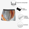 thumbnail image 3 of Pofeuu Koi Fish Water Print Men’s Boxer Briefs, Moisture-Wicking Underwear, Regular,Trunk-Medium, 3 of 5
