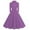 New-Purple, variant on Tejiojio Women Clothes Women's 1950s Retro Dress Short Sleeve Vintage Swing Dress
