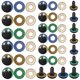 thumbnail image 1 of 60pcs Glitter Doll Eyes for Stuffed Animals & Puppets Easy Attachment, Deep Glitter Effect, 1 of 1