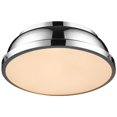 thumbnail image 1 of Beaumont Lane Steel Flush Mount in Chrome, 1 of 4