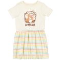 thumbnail image 3 of Inktastic I Love My Grandma Girls Toddler Dress, 3 of 5