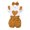Yellow, variant on KYAIGUO 3PCS Infant Newborn Baby Girls Summer Heart Pattern Bodysuit Outfit Set Romper Jumpsuit with Ruffle Shorts Bottoms Headband 0-18M