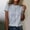 Blue, variant on Endives Womens Summer Top Striped Tshirt for Women Round Neck Short Sleeve T Shirt Casual Loose Fit Top Summer Basic Tee Daily Wear Light Violet XXL