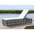 thumbnail image 2 of Panama Jack Outdoor Panama Jack Graphite Chaise Lounge W/Wheels and cushion, 2 of 2