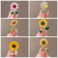 thumbnail image 1 of Broche de girasol para mujer, exquisito ramillete para traje, elegante broche para abrigo, accesorios, 1 of 4
