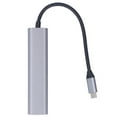 thumbnail image 2 of Adaptador de concentrador ANGGREK Multi 5 en 1 tipo C USB 4K HD, 2 of 8