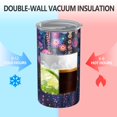 thumbnail image 2 of 20oz Coffee Tumblers Pioneer Flower Stainless Steel Vacuum Insulated Travel Tumbler Coffee Cups Mug with Lid and Straw with Cleaning Brush for Cold & Hot Drinks, 2 of 5