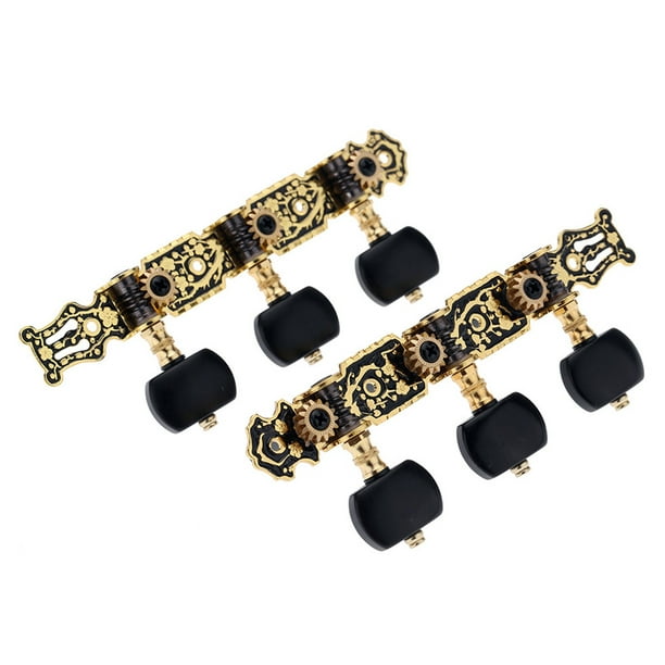 Alice AO020HV3P 1Pair(Left + right) Classical Guitar Tuning Key Gold