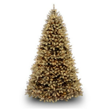 Dual Bore Christmas Tree National Tree Pre-Lit 7-1/2'