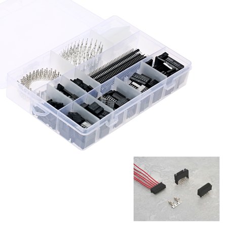 1450PCS 2.54mm PCB Jumper Wire Pin Header Connector Female Male 40Pin