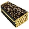 thumbnail image 4 of Northlight 26" Gold Sequins Hexagonal Christmas Tree Collar, 4 of 6