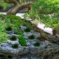 thumbnail image 3 of Homoyoyo 1Set Artificial Grass Cluster Model Dark Green Plastic Ornament for Sand Table Decoration, 3 of 6