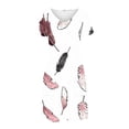 thumbnail image 5 of YuXingFu Plus Size Women's Dress Sexy Dresses - Floral, V-Neck, Short Sleeve, Midi for 2026 White L, 5 of 8
