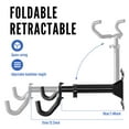 thumbnail image 3 of 1 Set Bicycle Expandable Wall Hanger - Horizontal Bicycle Indoor Storage Rack | Bicycle Wall Mount Rack Hooks - Bike Hook for Road, Mountain or Hybrid Bikes(Stretchable, 1Set), 3 of 6