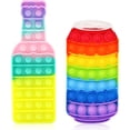 thumbnail image 1 of Juguete sensorial Push Bubble Pop Fidget HUOGUO Autism Kids, 2 unidades, 1 of 5