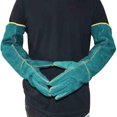 thumbnail image 3 of Guantes de protección animal, guantes de entrenamiento de baño duraderos antimordeduras/antiarañazos, animales salvajes para mascotas, 3 of 5