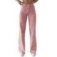 thumbnail image 1 of Jeans for Women, Sagging Loose Slim Waist Straight, 1 of 4