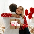 thumbnail image 5 of IPEWLEX 6 Pcs Valentine's Day Greeting Card Set - Romantic Gratitude Friendship, Customizable Blank Interiors, Durable Cardstock, 4x6 Inch, 5 of 6