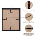 thumbnail image 5 of 8x10 Oak Wood Picture Frame with Real Glass & Mat for Room Display, 5 of 7