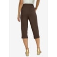 thumbnail image 3 of Jessica London Women's Plus Size Soft Ease Capri, 3 of 5