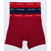 Men's Nike KE1166 Essential Cotton Stretch Trunk - 3 Pack (Black/Red/Light Blue M)