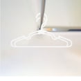thumbnail image 4 of MLINS 50 Pcs Children Hanger Baby Girl Child 29.00X16.50X0.70CM White, 4 of 8