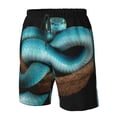 thumbnail image 4 of Fotbe Blue Viper Snake Trajes de Baño Estampados para Hombre, Shorts de Verano de Secado Rápido, Ropa de Playa, Bañadores-X-Large, 4 of 6
