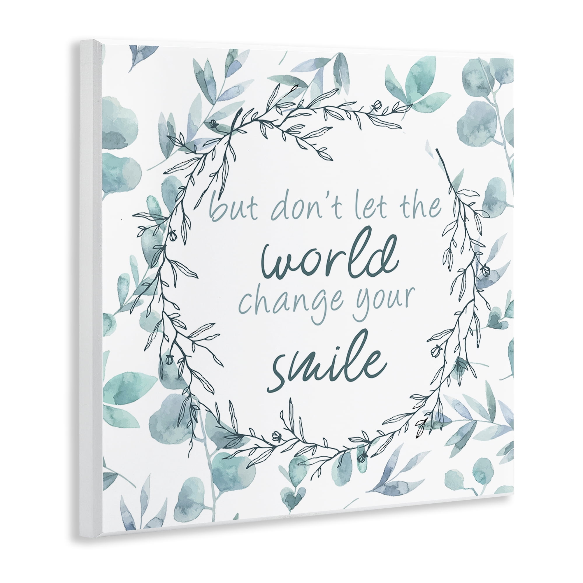 Stupell Industries Don't Let The World Change Wall Plaque Art, design by Kim Allen