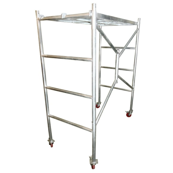 Andamio Plegable Ligero Tubular Acero 1.5mx 70cm X 1.4m