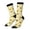 3 Black, variant on Sunflowers Bee Print Adult Socks for Men & Women,Calf Socks, Ankle Socks,Boots Socks,Breathable Casual Sock,Unisex Crew Socks