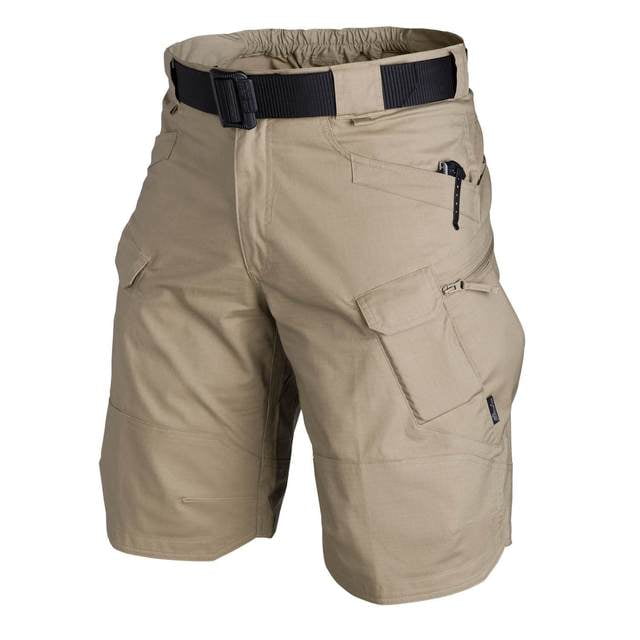 Short Tactique Militaire Urbain pour Hommes Short Cargo Imperméable Résistant à l'Usure Pantalon de Randonnée Grande Taille à Séchage Rapide