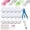 B, variant on DIY Stress Ball Making Kit with Multi-Color Fillers, Empty TPR Ball Skins with Beads Fillers & Expander Tool, ASMR Squishies Maker Kit for Adults, Complete Anxiety Relief Craft Set