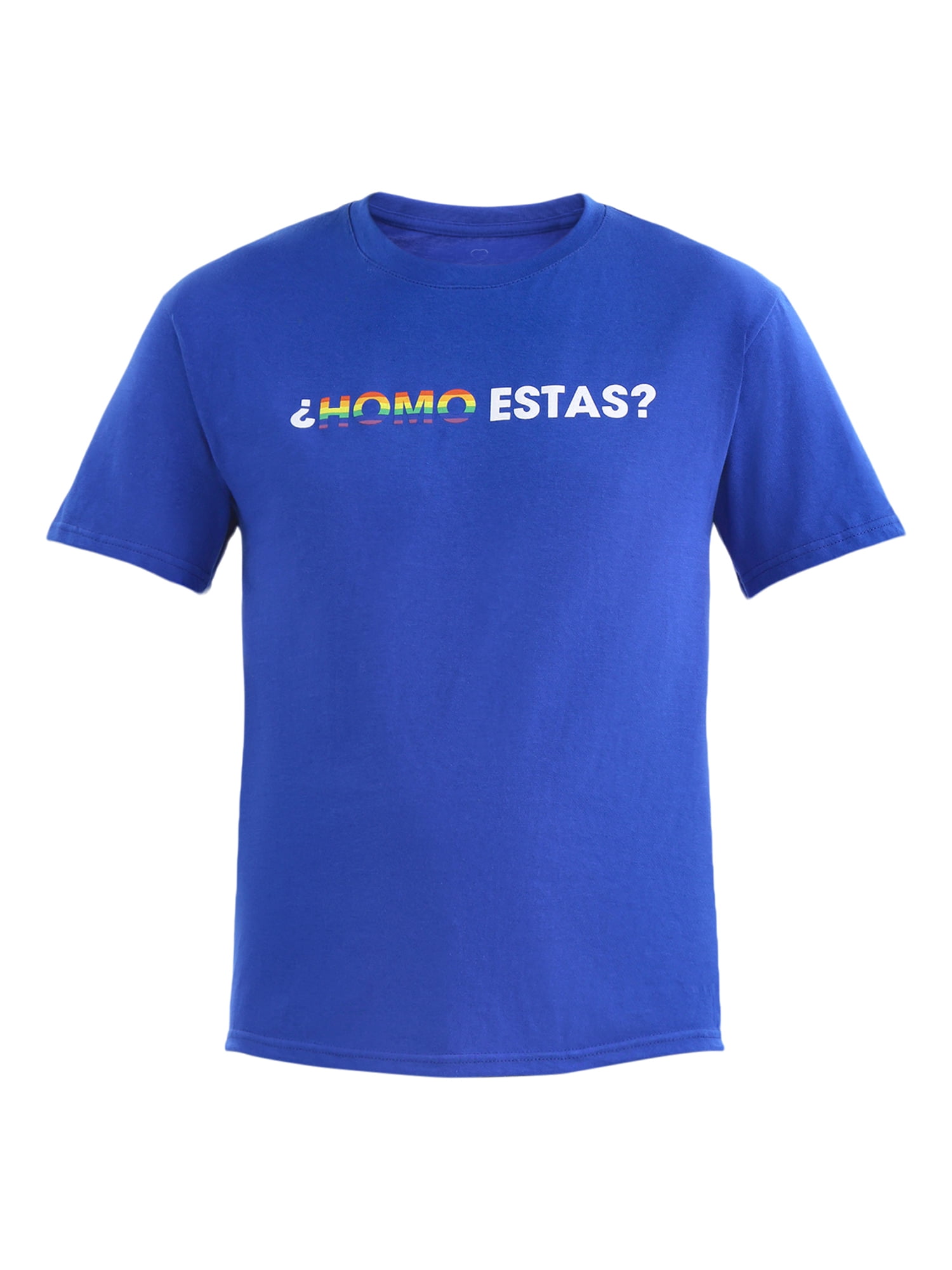 Pride The Phluid Project All Gender Homo Estás? Cotton Graphic Tee Shirt, Men's Sizes XS-3XL