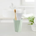 thumbnail image 4 of Toothbrush Holders Toothbrush & Mouthwash Cups Geometric Fashion Simple Toothbrush Cup, 4 of 6